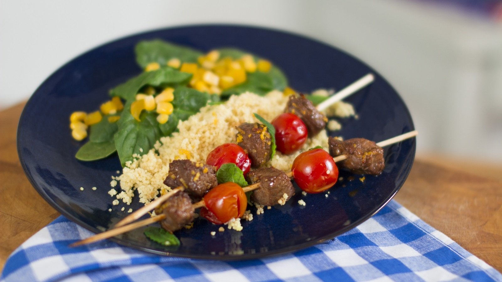 Beef and Cherry Tomato Kebabs