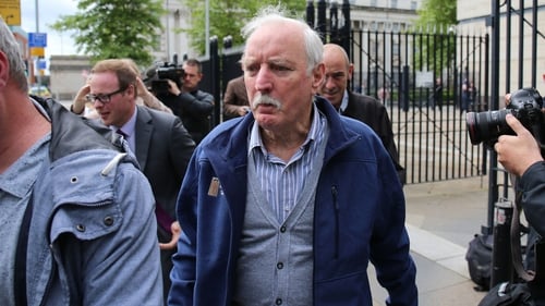 Ivor Bell pictured at a previous hearing at Belfast Crown Court