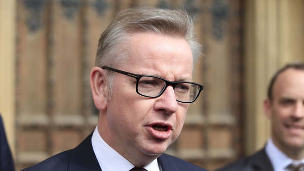 Michael Gove received 46 votes, eliminating him from the contest