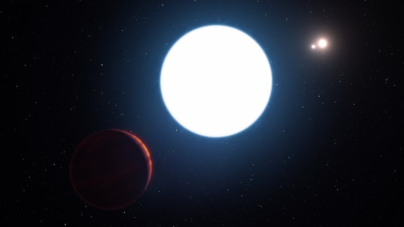 Strange three Sun planet discovered