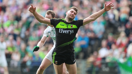 Aidan O'Shea earns a controversial penalty for Mayo