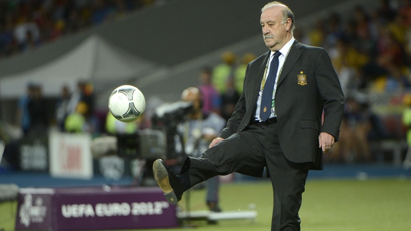 Vicente del Bosque led Spain to a World Cup and a European Championship