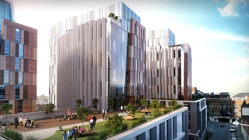 An artist's impression of the Bolands Mill development