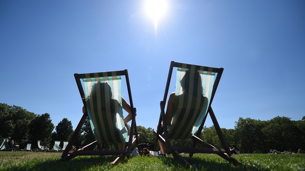 Met Éireann says some of the highest average temperatures in 23 years were recorded