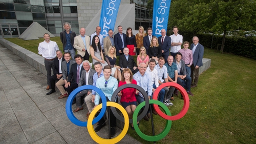 The launch of RTÉ's coverage of the Olympic Games took place today in Dublin