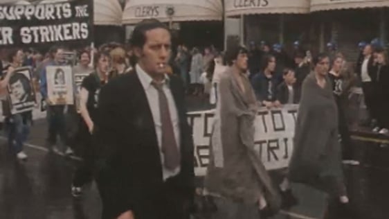 Hunger Strike Protest in Dublin (1981)