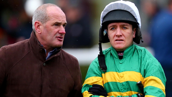 Tony Martin (L) with Barry Geraghty