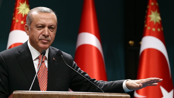 Recep Tayyip Erdogan said Turkey was now 
