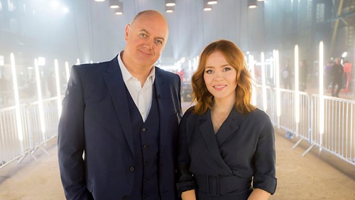 Dara Ó Briain and Angela Scanlon have taken over the hosting duties