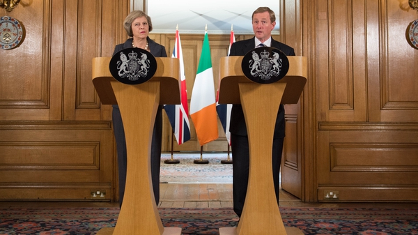 Enda Kenny and Theresa May held a joint press conference this afternoon