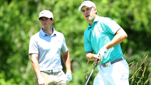 Rory McIlroy and Jordan Spieth will meet at this week's US PGA Championship