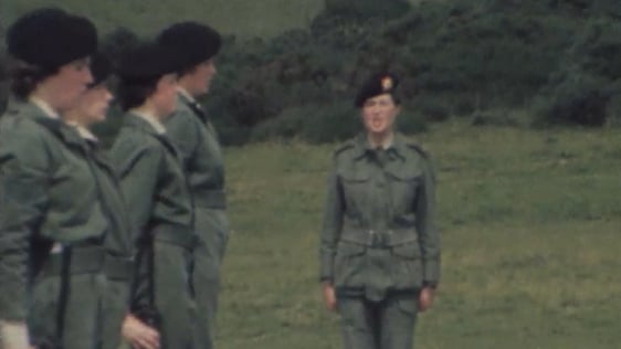Female Irish Army Recruits