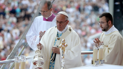 Pope Francis praised the 'contagious power of a genuine faith'
