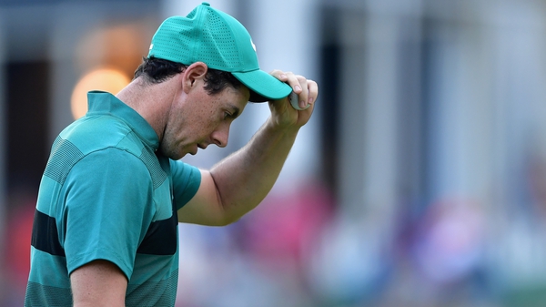 Rory McIlroy missed the cut at Baltusrol by a single shot