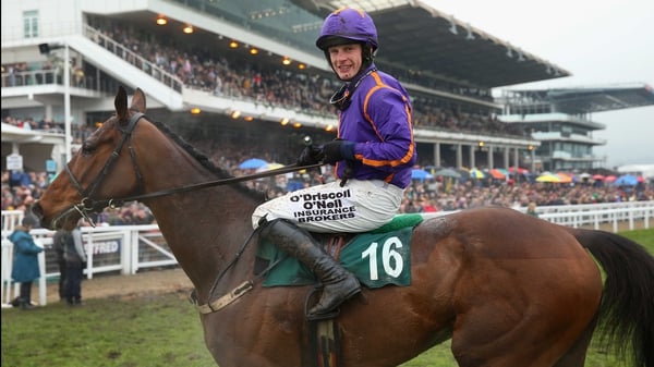 Paul Townend on Wicklow Brave after winning at Cheltenham last year
