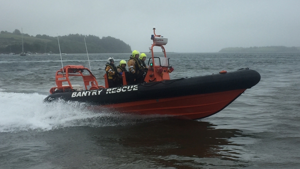 Bantry's Community Rescue Boat team taking part in a training exercise