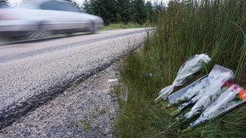 Scene of a crash outside Letterkenny in which three people died in July 2016