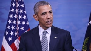 Barack Obama said the money was to settle a dispute over arms contracts