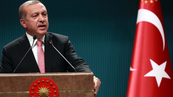 Recep Tayyip Erdogan has accused the West of supporting the plotters of the failed coup