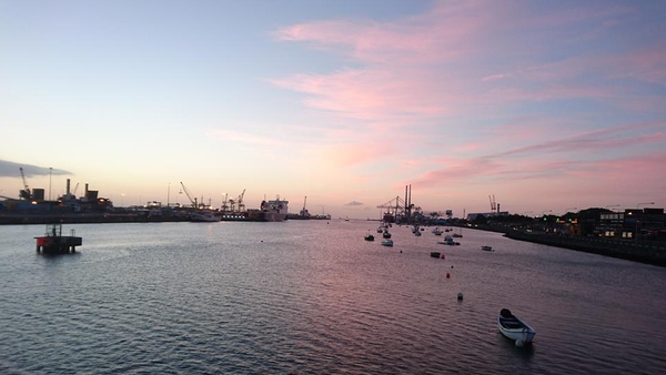 The incident happened near Dublin Port in June 2017