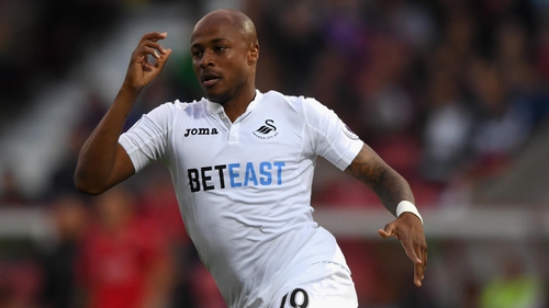 Andre Ayew has gone to the Hammers