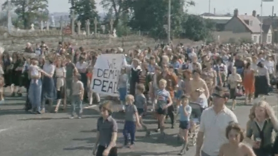 Andersonstown Peace Rally 1976