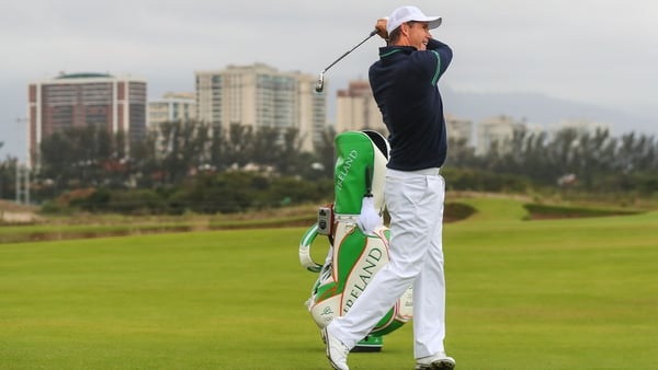 Pádraig Harrington is getting into the swing of things in Rio