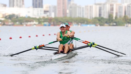 Gary and Paul O'Donovan finished third in their semi-final