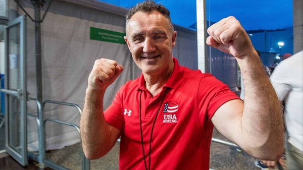 USA boxing coach Billy Walsh in Rio