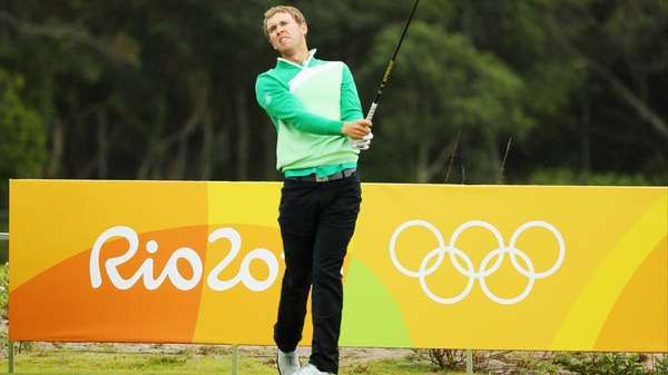Seamus Power bagged an eagle at the 16th today