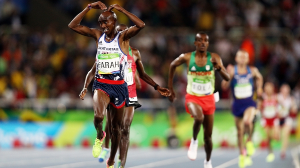 Mo Farah retained his 5,000 and 10,000 metres Olympic titles in Rio this year