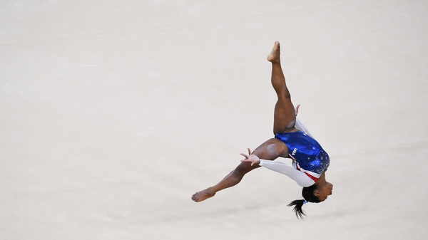 Simone Biles bagged her fourth gold medal of these games