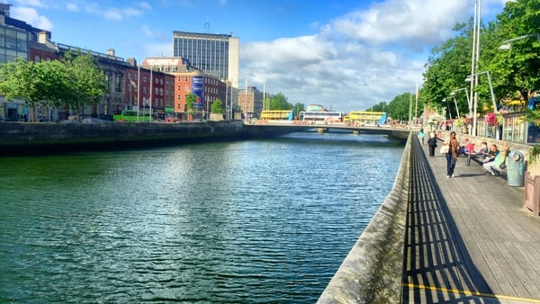 The River Liffey is the main water supply source for 1.7 million people