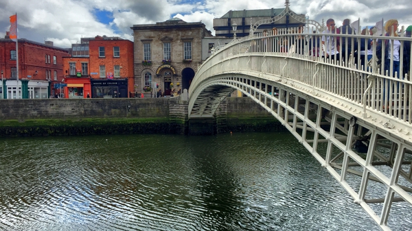 The area at the Ha'Penny Bridge was cited as one pinch point on the route