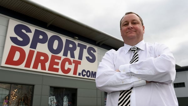 Sports Direct's founder Mike Ashley
