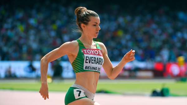 Ciara Everard finished eighth in her 800m heat