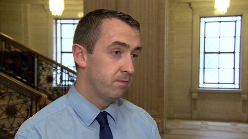 Former Sinn Féin MLA Daithí McKay admitted inappropriate contact with a committee witness