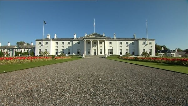 A review of security at Áras an Uachtaráin is being carried out