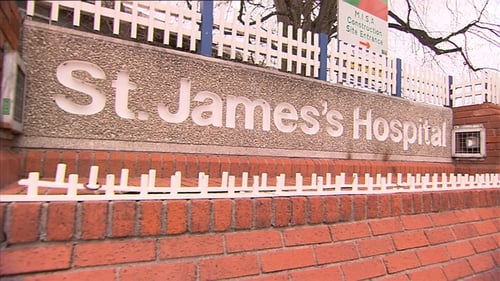 One of the injured boys was taken to St James's Hospital