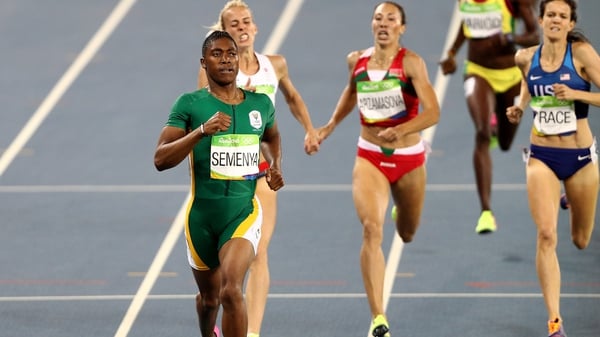 Caster Semenya is a double Olympic and triple World champion