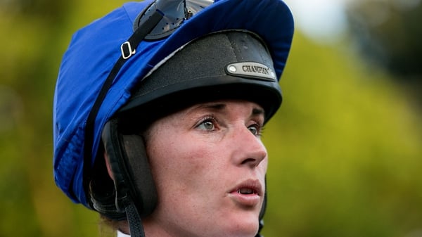 Katie Walsh's mount was brought down in the Australian Grand National