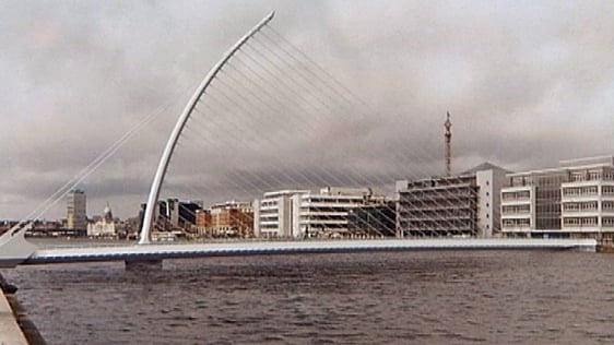 Plans for Samuel Beckett Bridge (2001)