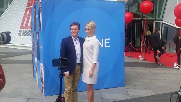 Pictured at the RTÉ new Season launch - Kathryn is a big Daniel fan