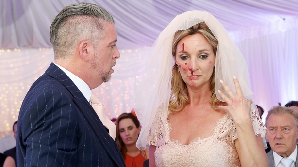 Shock and drama as Fair City's wedding turns violent