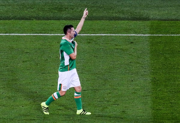 Robbie Keane bowing out at the Aviva Stadium