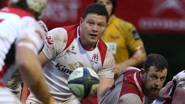 Ross Kane in action for Ulster A last year