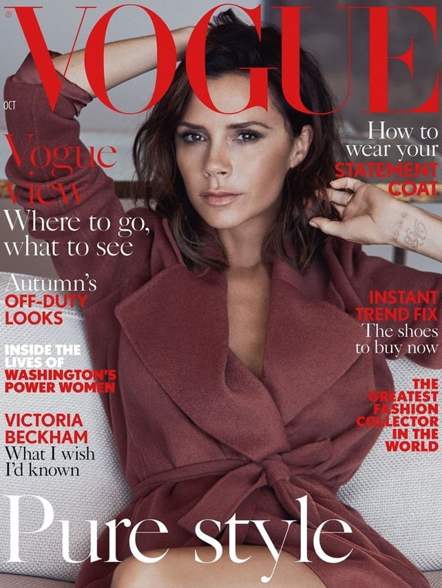 Victoria Beckham fails to raise a smile as she heads to the