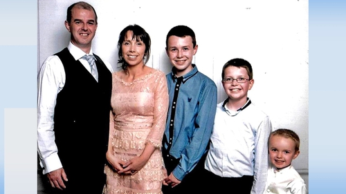 Alan and Clodagh Hawe and their children Liam, Niall and Ryan were found dead last August