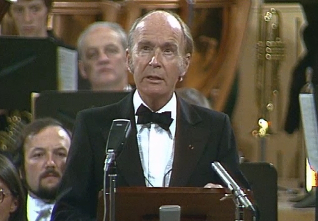 President Hillery Opens the National Concert Hall (1981)