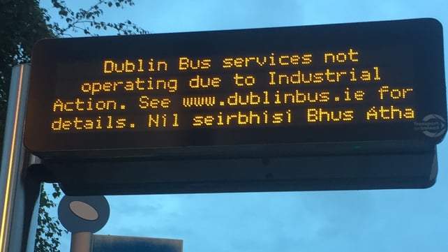 The Dublin Bus Strikes are ongoing